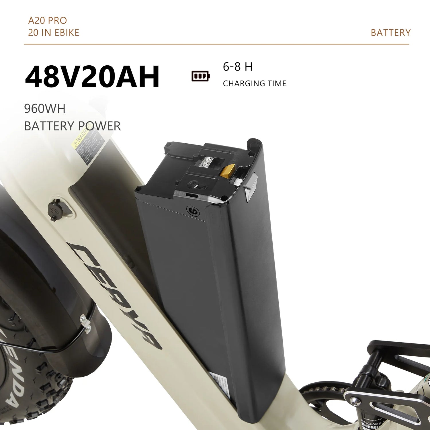 CEAYA Vélo électrique A20PRO