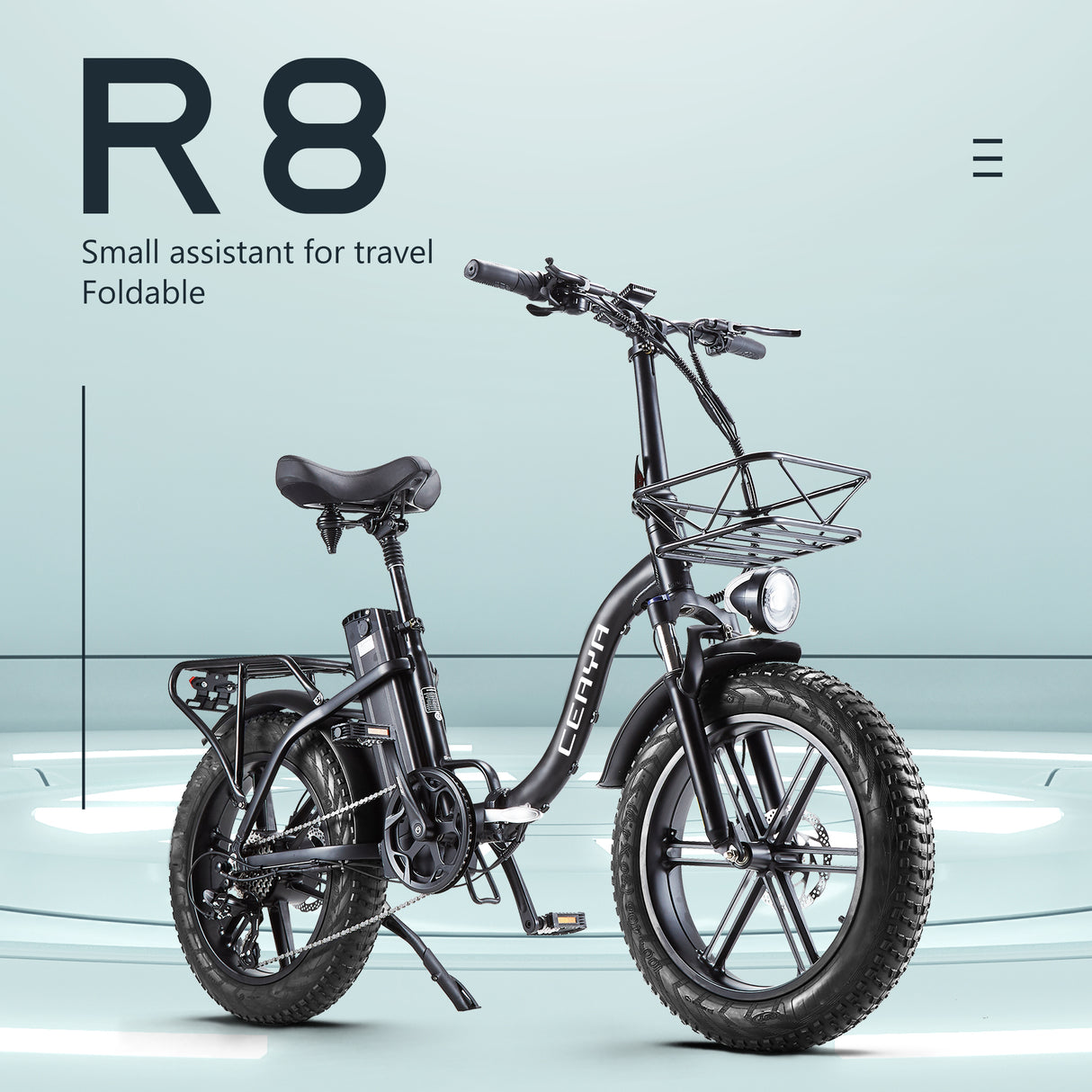 CEAYA Bicicletta Elettrica R8-S