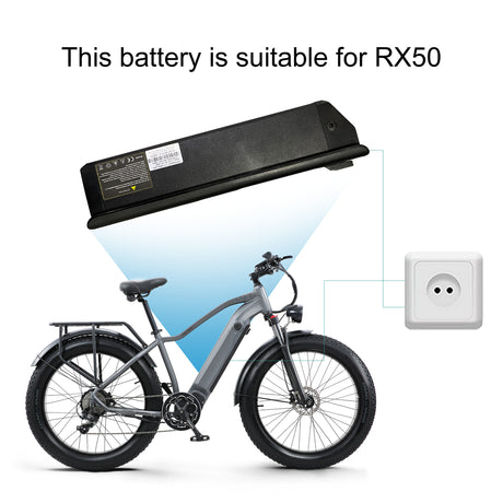 Batería de bicicleta eléctrica para RX50/RX80