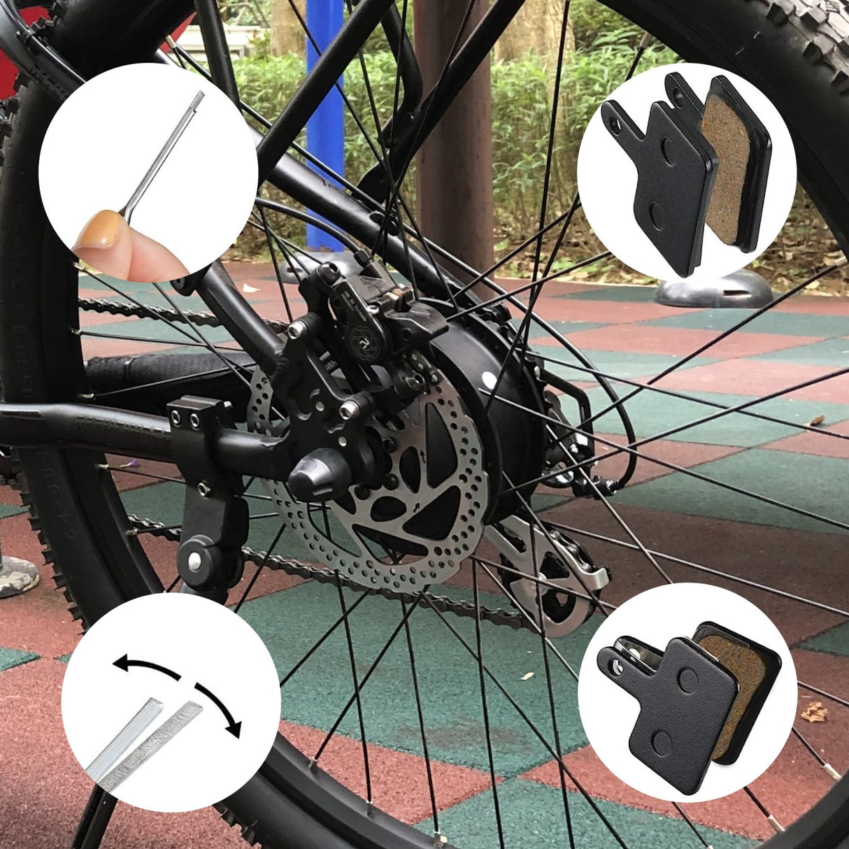 Kit de freins à huile hydraulique pour vélo électrique WL01